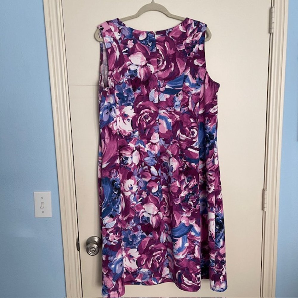 Womens  Multicolor Floral dress by Catherines size 1X